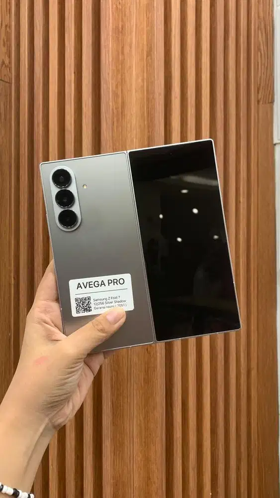Second samsung z fold 7,silver 12/256gb sein indonesia