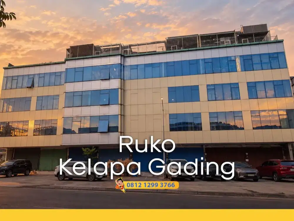 Jual Cepat! Ruko Bukit Gading Indah Ruko Artha Gading Kirana Kelapa Gading
