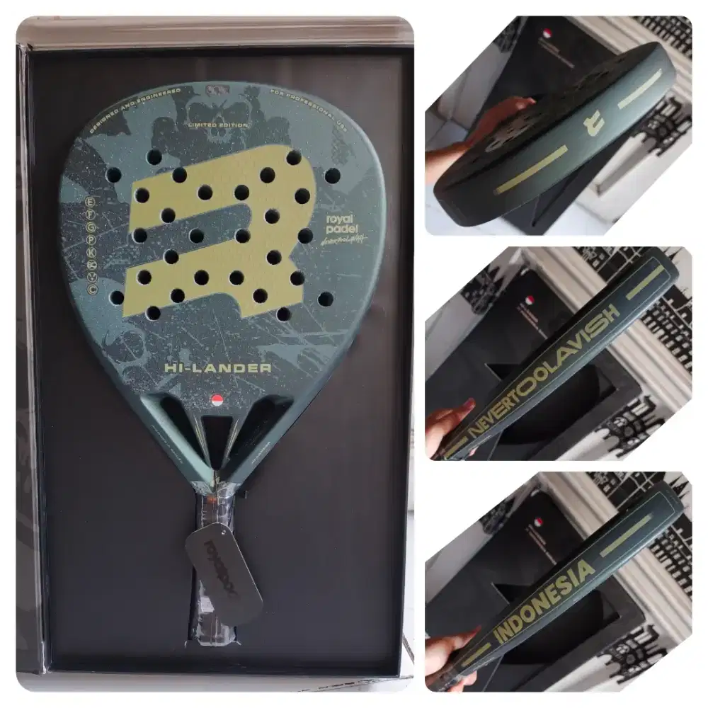 Royal Padel Hi-lander Indonesia Series Nevertoolavish Limited Edition