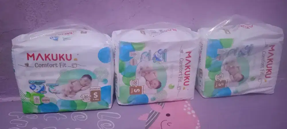 Popok Makuku comfort fit S30 perekat