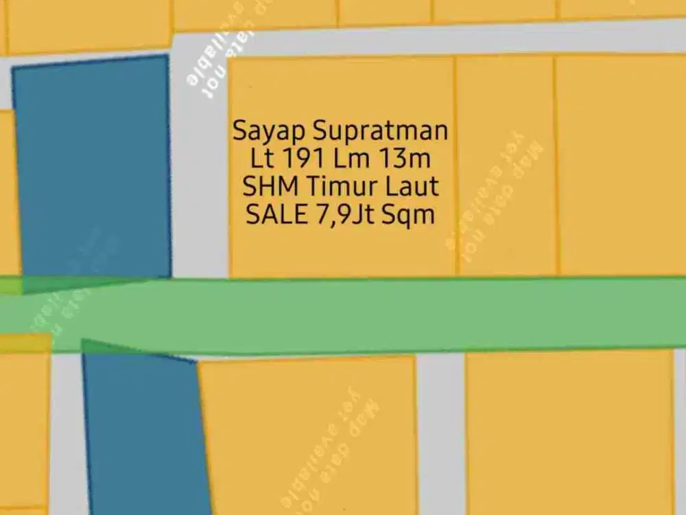 Kavling Pusat kota Daerah Supratman dan sekitarnya