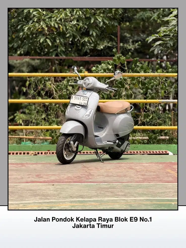 TERMURAH PIAGGIO VESPA LX125 IGET LED NEW TAHUN 2025 GREY MATERIA