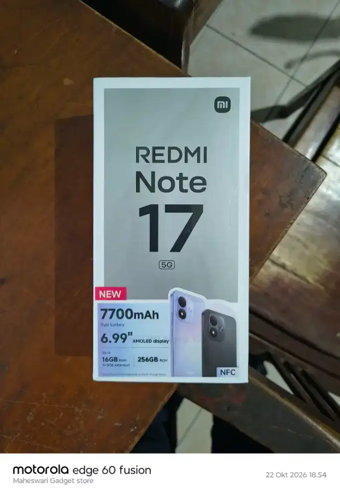 Redmi Note 17 5G 8/256 BARU bisa bayar pake Spaylater