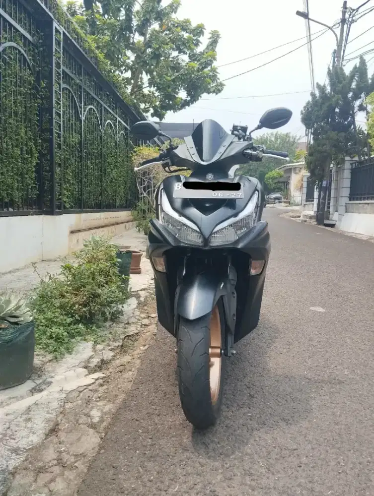 DIJUALL!!! AEROX 155 S ABS THN 2022 (BLACK)