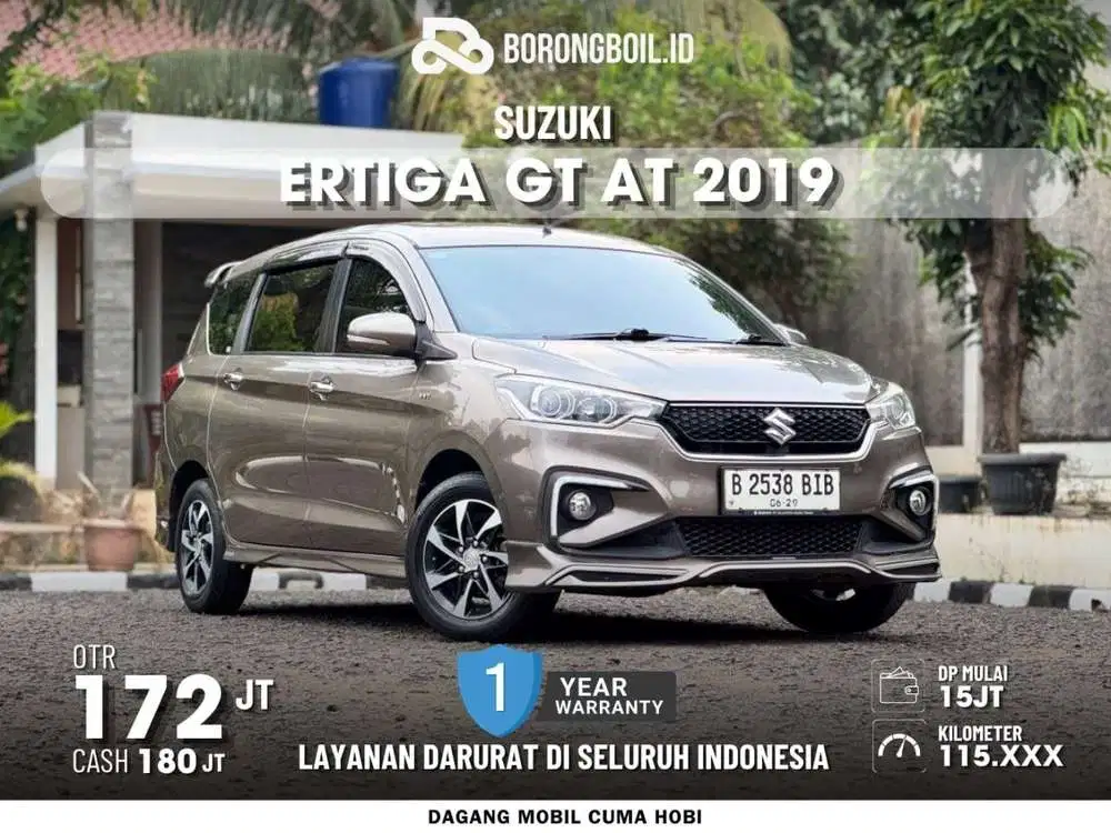 Ertiga GT Sport AT 2019 Abu- Abu metalik