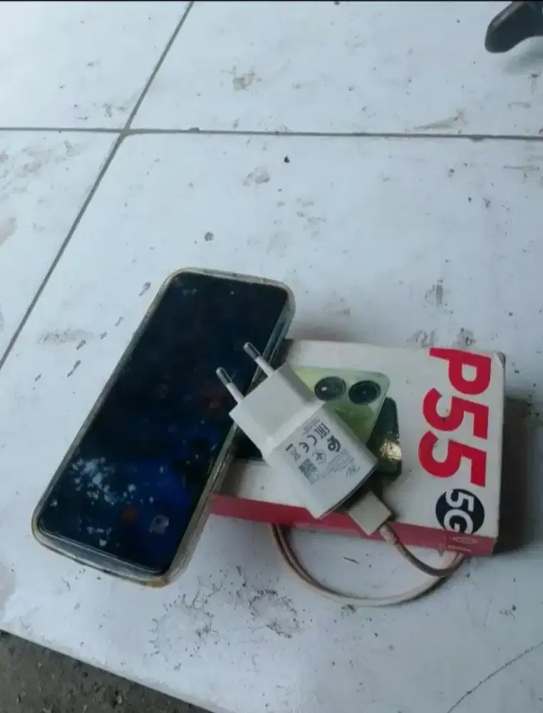 Itel p55 ram 6/128 fullset ori no minus