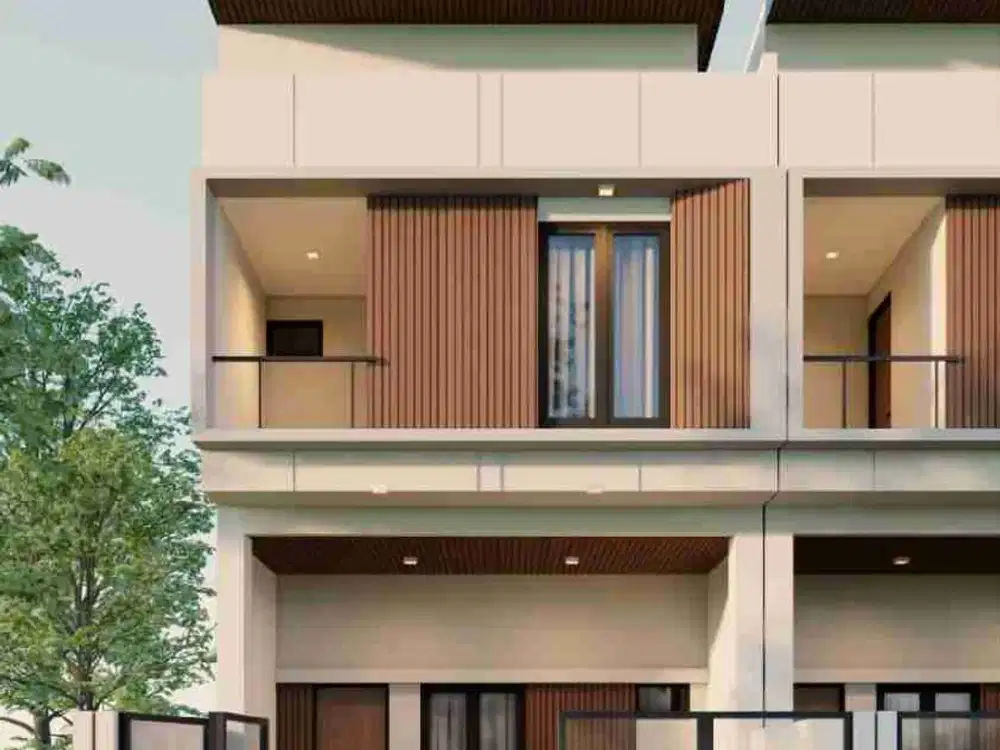 Rumah baru modern minimalis 2 lantai di pondok Pekayon indah dekat galaxy BEBAS BANJIR