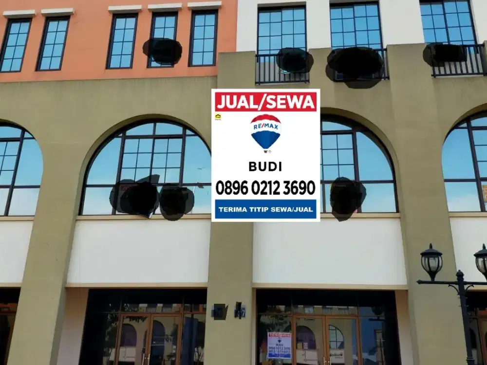 Disewa Dijual ruko Sedayu City Kelapa Gading Lokasi strategis 4 lantai LT 4,5 x 15
