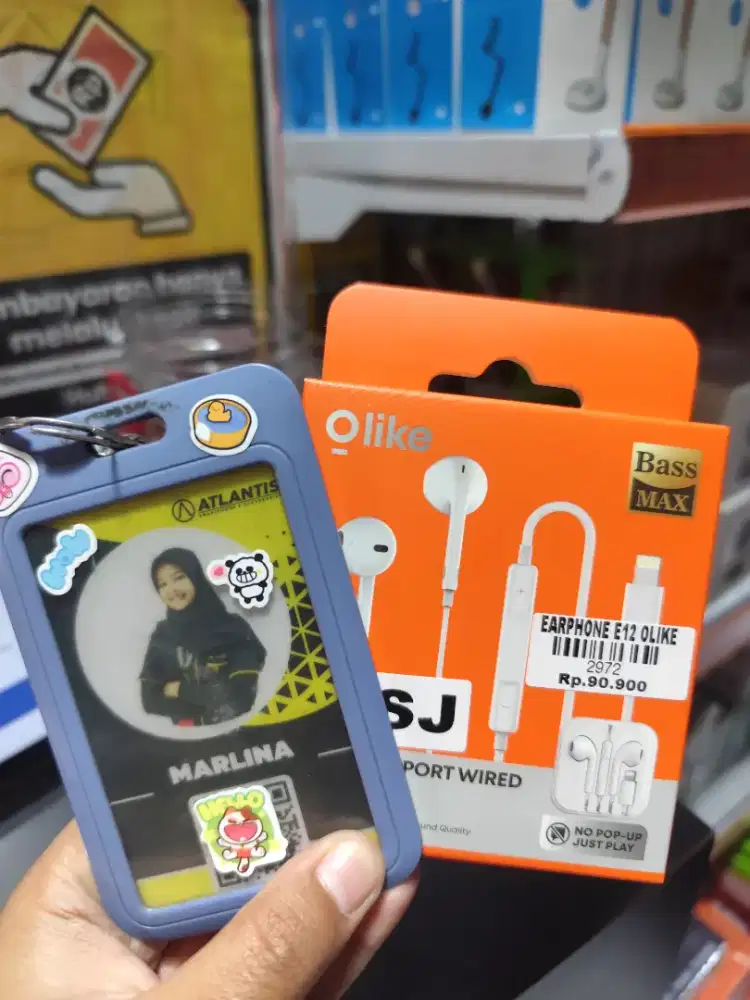 WIRED EARPHONE OLIKE E12 | ATLANTIS DAHSYAT