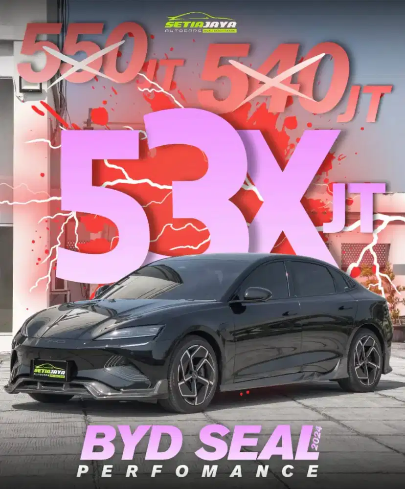 BYD Seal performance listrik 4x2 matic 2024