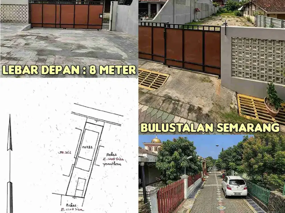 DIJUAL TANAH BULUSTALAN SEMARANG