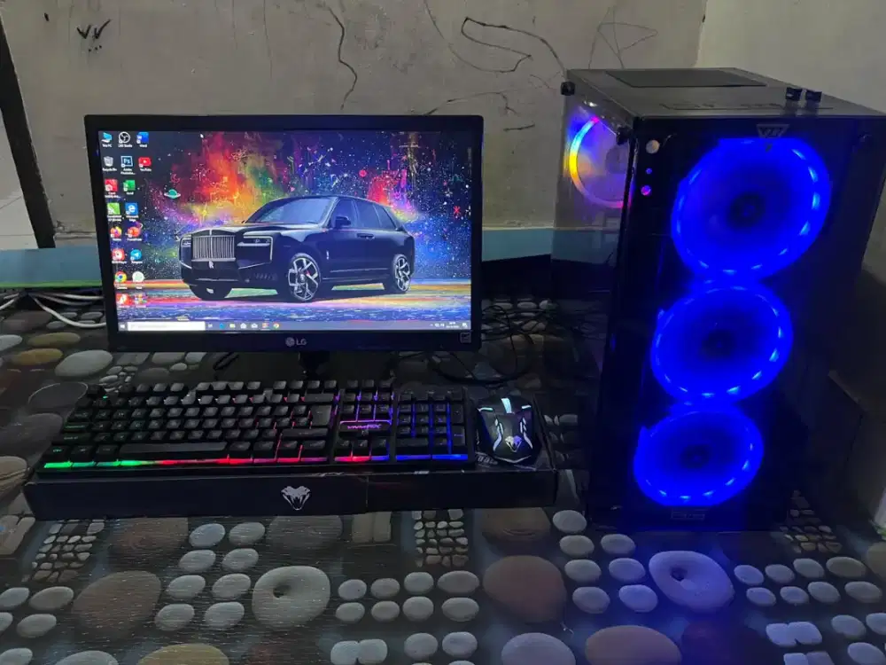 Dijual PC komplit second spek harian, kantor & edit tipis2