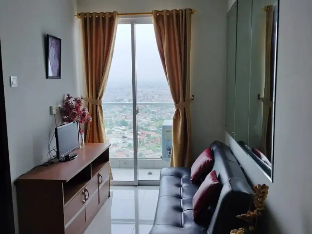 Apartemen Puri Mansion Disewakan 1 Kamar Tidur Furnish Harga Murah Dekat Bandara Udara