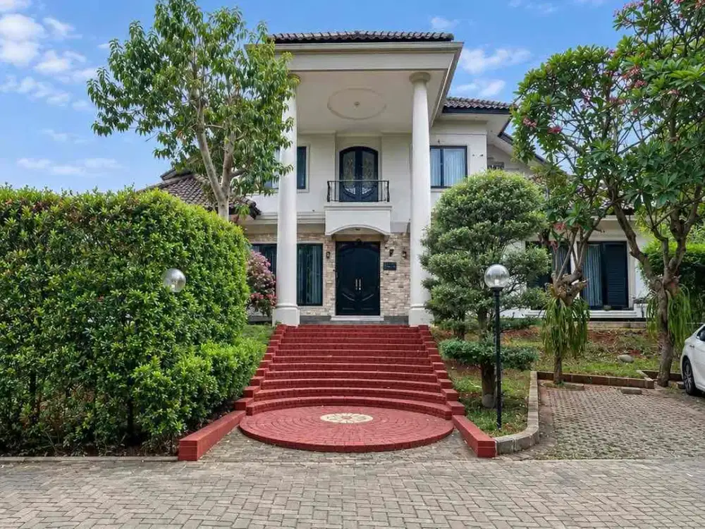 rumah bernuansa villa Mediterania di Bintaro Jaya sektor 8