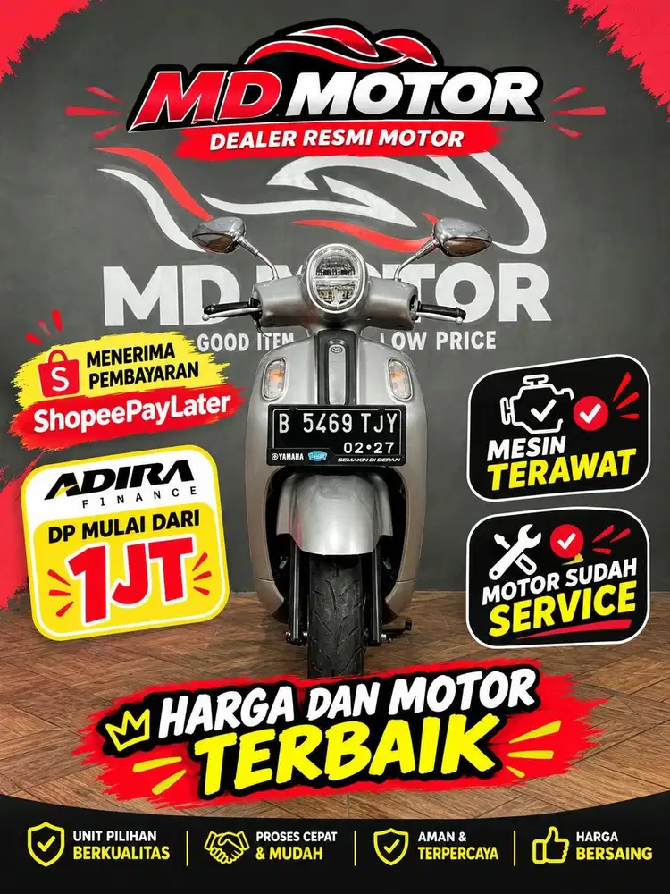 Yamaha Fazzio Lux 2022 #monstersalecibitung