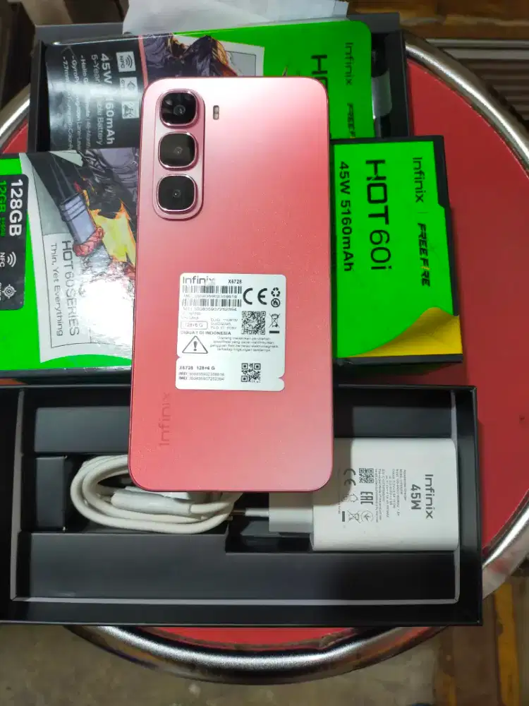Infinix Hot 60i Ram 6/128 Second Resmi