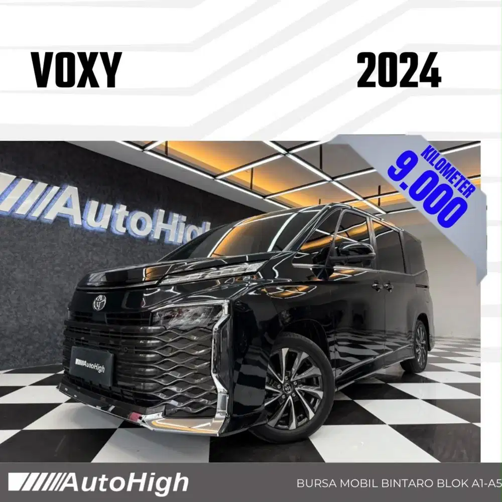 DP10% [Km9.000] Voxy 2024 Black Reg 2023 #AUTOHIGH