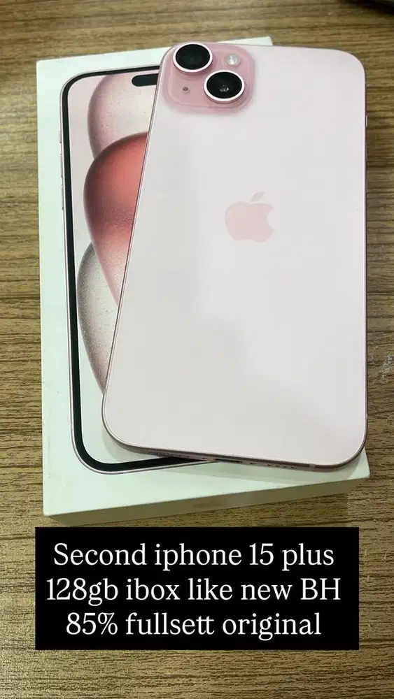 Iphone 15 plus 128 ibox