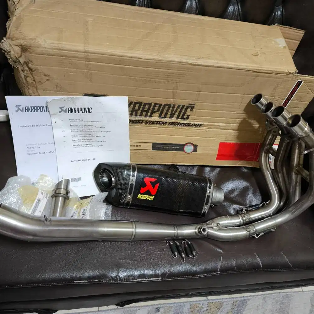 AKRAPOVIC ZX25R ZX25RR ZX4R