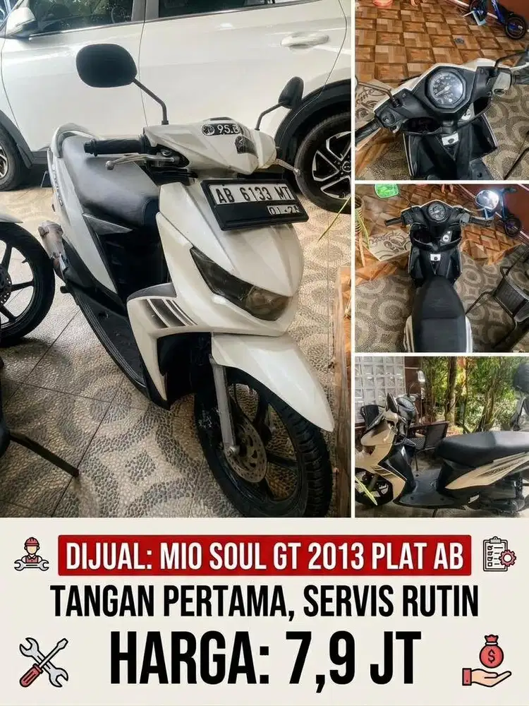 ( Turun Harga ) MIO SOUL GT 2013