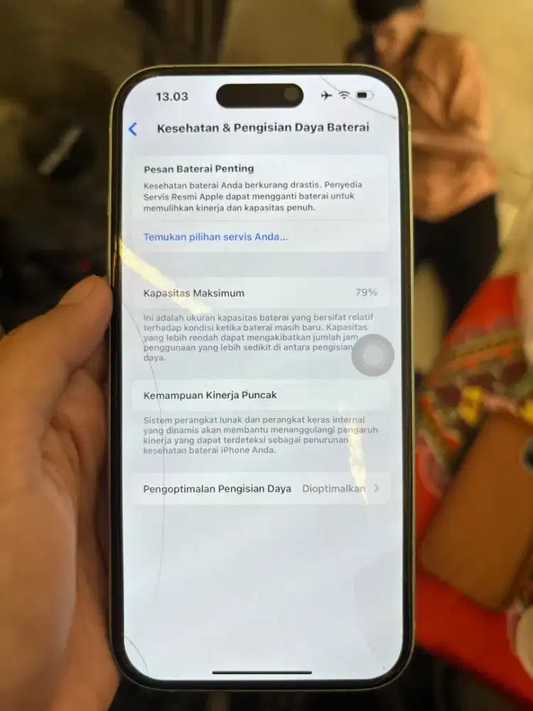 iPhone 15 128GB Ex IBOX 79% Mulus
