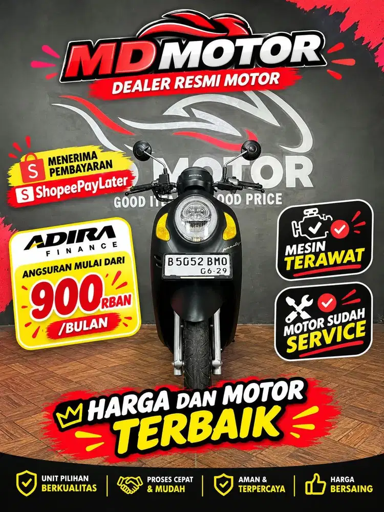 Honda Scoopy Prestige 2024 #monstersalecibitung