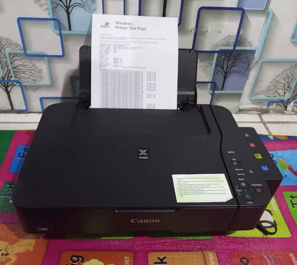 Printer Canon Pixma MP237 all in one infus sistem siap pakai