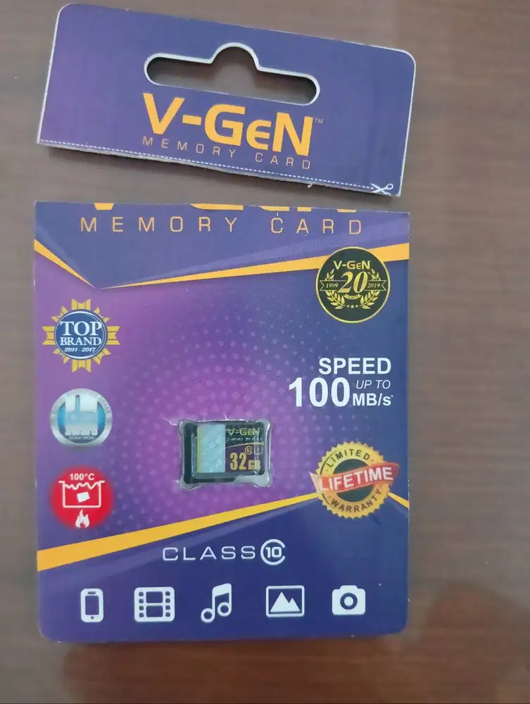 Micro SD Vgen Kapasitas 8 Gb