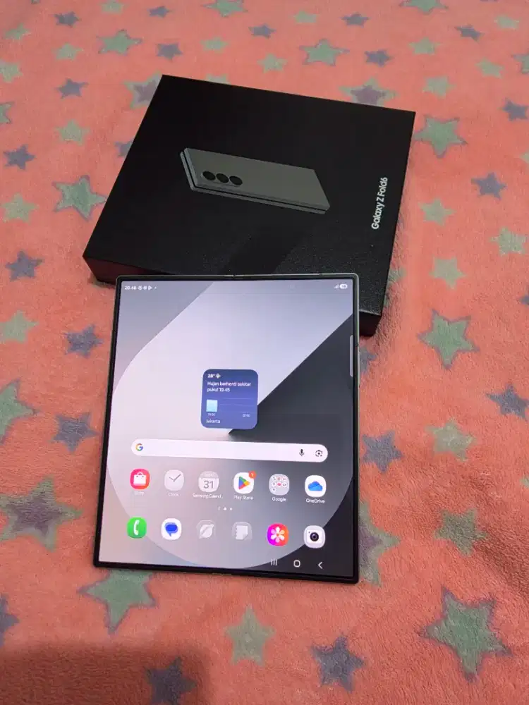 SAMSUNG GALAXY Z FOLD6 5G 12/512GB FULLSET RESMI SEIN