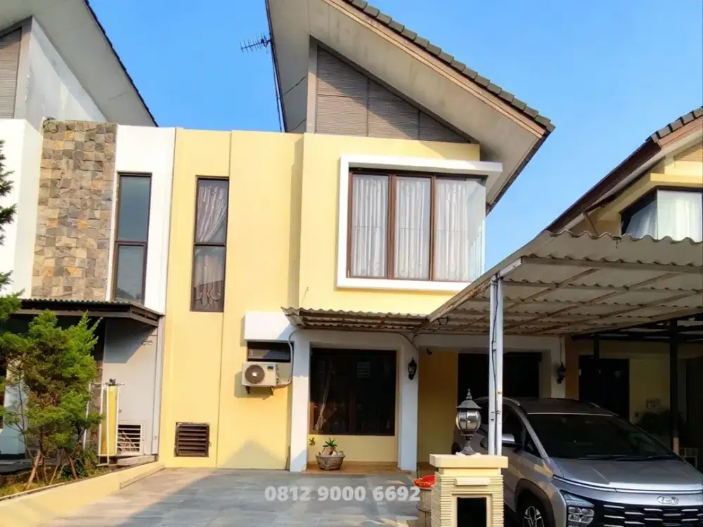 Disewakan Rumah Furnished Serenade Lake Gading Serpong Tangerang