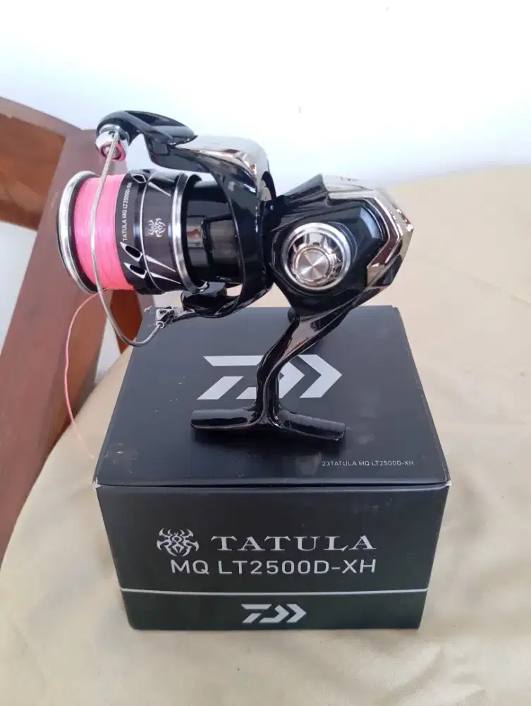 daiwa tatula MQ LT 2500 D-XH dan magoi G 180 6-14 lb