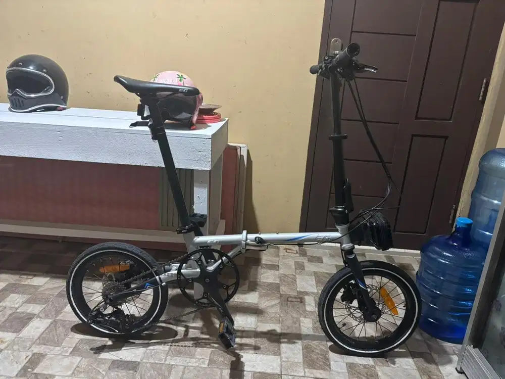 Sepeda lipat Evergreen 9 speed 16