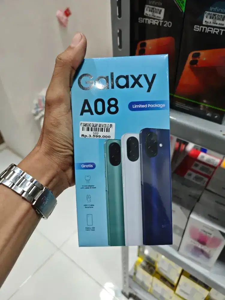 SAMSUNG A08 4/128 ATLANTIS DAHSYAT