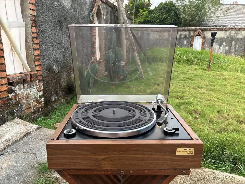 Turntable Sony PS-1100 japan 1976 pemutar piringan hitam