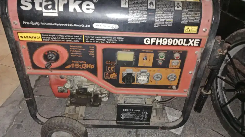 Genset dan AC rusak saya trrima