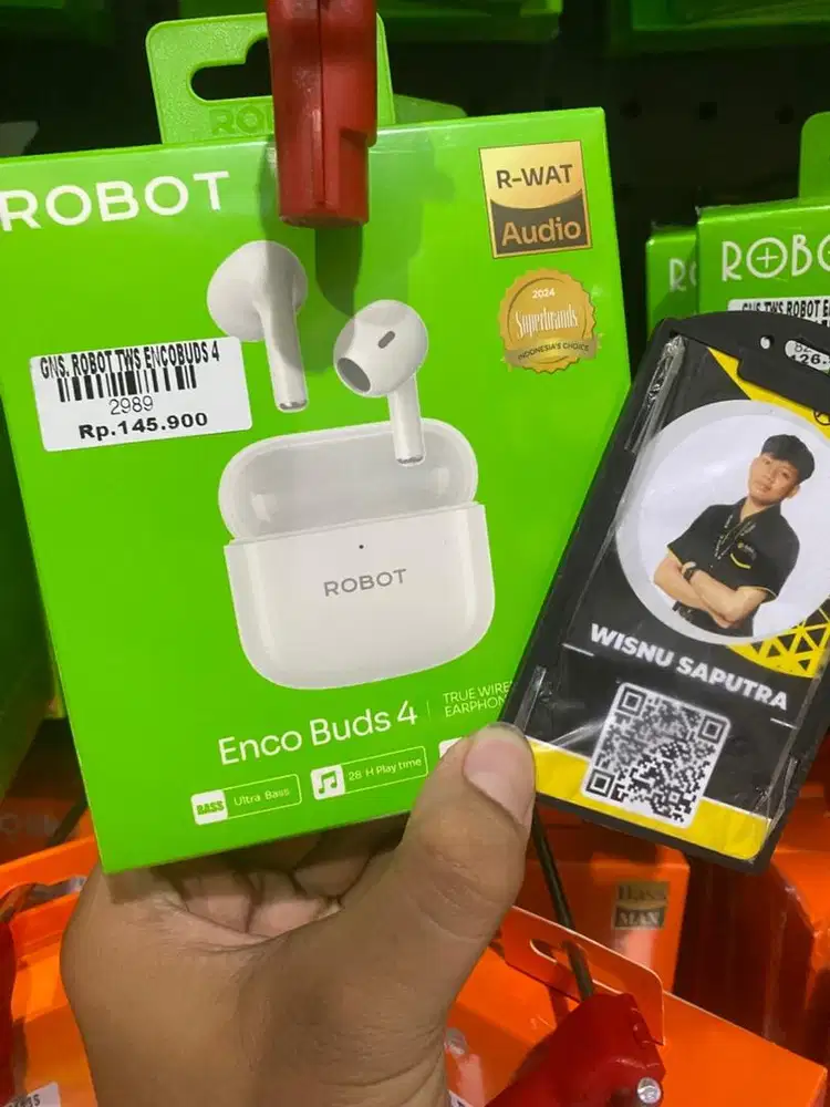 TWS ROBOT ENCOBUDS 4|ATLANTIS DAHSYAT