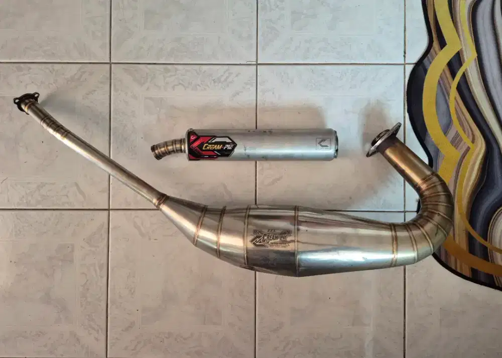 Knalpot Creampie zz1 stainless ninja r/ss