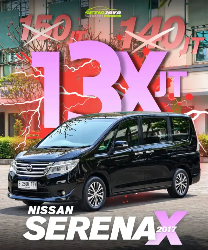 Nissan Serena X 2000cc matic 2017
