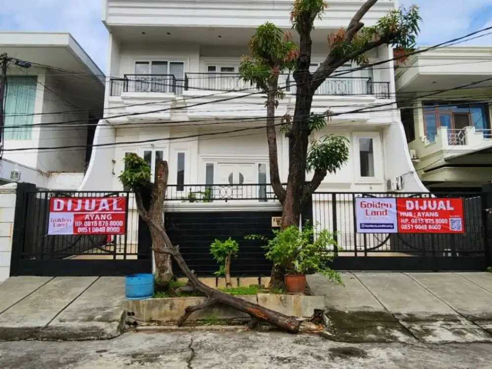 Jual Murah Rumah Pluit sakti 13x25m 5kt hadap timur