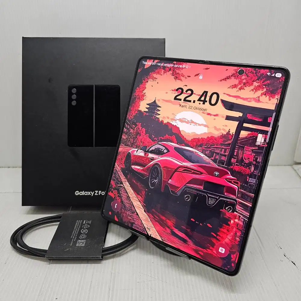 NO MINUS!  SAMSUNG GALAXY Z FOLD 5 5G 12/256 BLACK EX SEIN NO MINUS KO