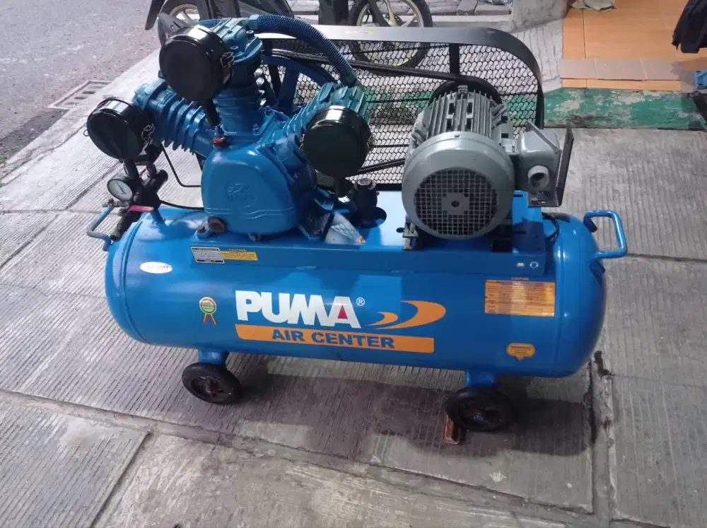 Mesin kompresor puma 5 hp 3 phase