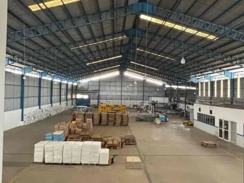 Dijual gudang siap operasional di lingkungan industri Boja Kabupaten Kendal