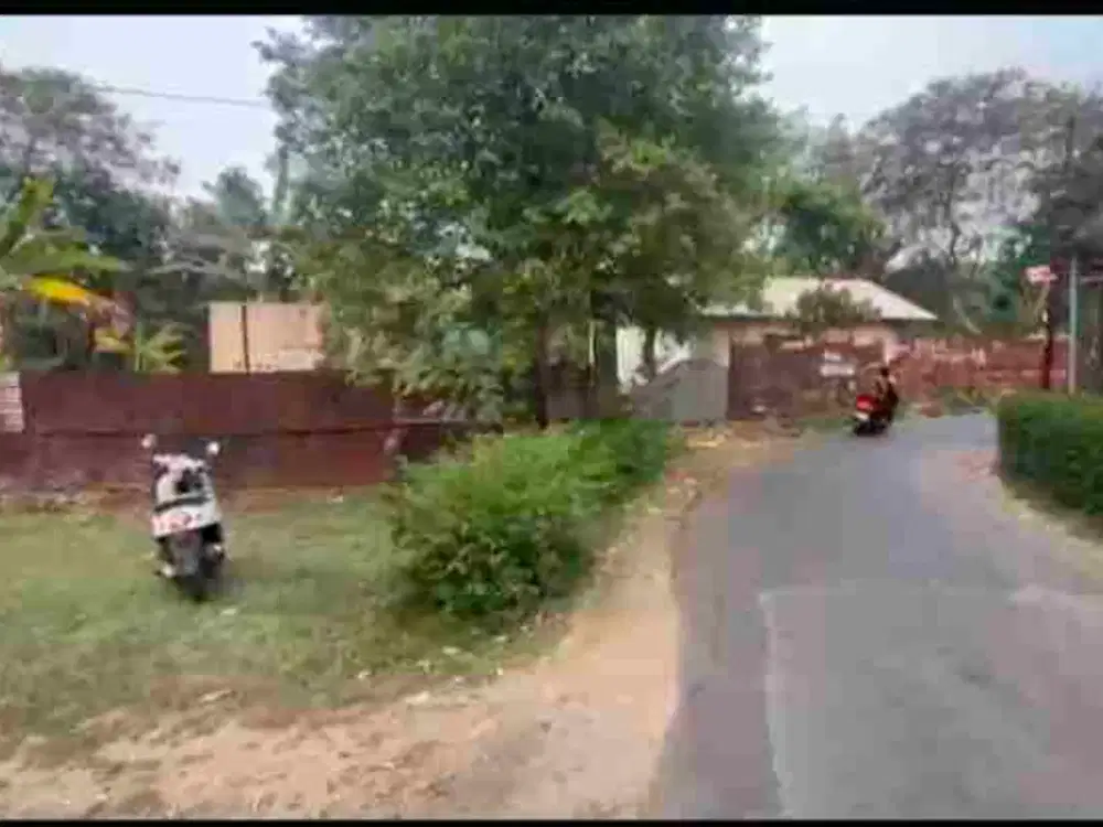 dijual Tanah strategis pinggir jalan desa Cibinong gunung Sindur Bogor