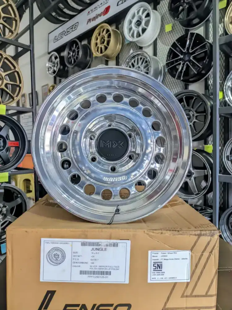 Velg Lenso mx jungle r16 6x139 lbr8 et0