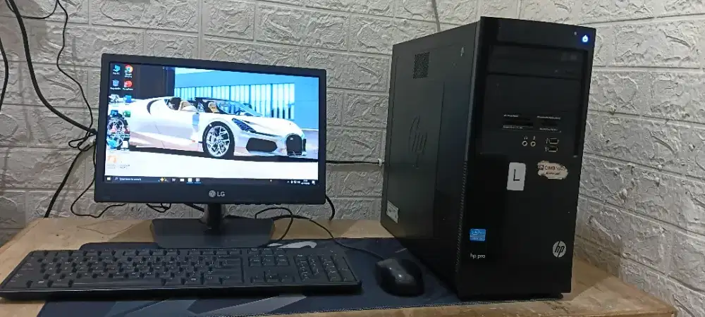 Komputer Lengkap Build Up HP Office Sekolah Kasir Siap Pakai