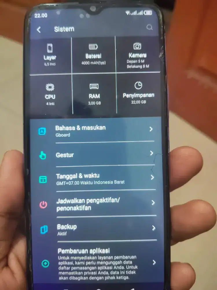 Jual Itel Vision1Pro Ram 3/32 Gb Android Versi 10 Harga Murah Normal