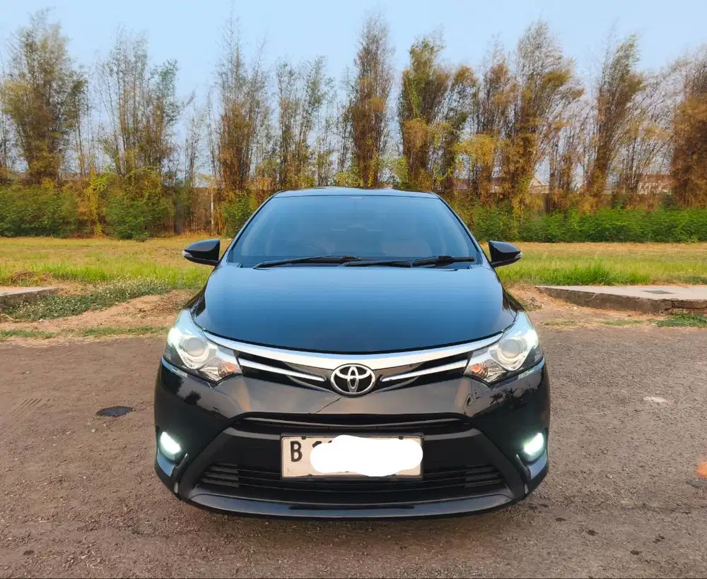 KM 85rb Toyota New Vios G AT 2015 Tangan pertama pribadi dr baru hitam
