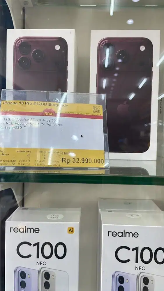 Iphone 18 pro 512GB bergundy