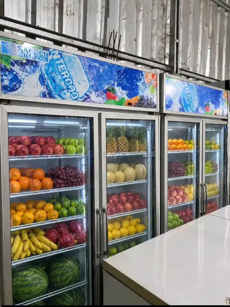 Showcase Chiller SANDEN INTERCOOL 2/3 Pintu