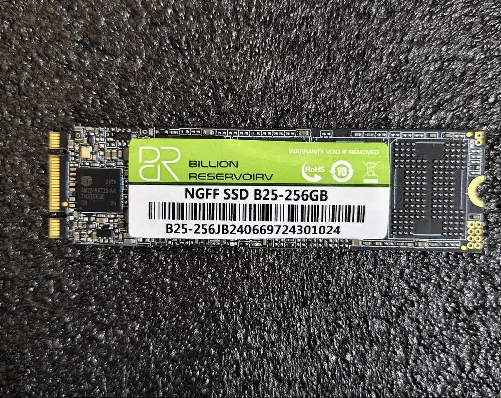 SSD M.2 Sata PC Komputer Billion 256GB Sentinel 100